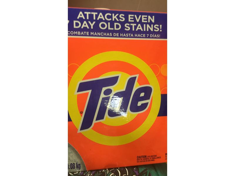 Tide Acti-Lift Crystals Powder Detergent, Original, 102 Loads, 143 oz/4.08 kg