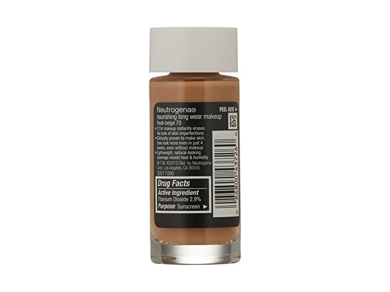 Neutrogena Nourishing Long Wear Liquid Makeup, Fresh Beige, 1 Fluid Ounce