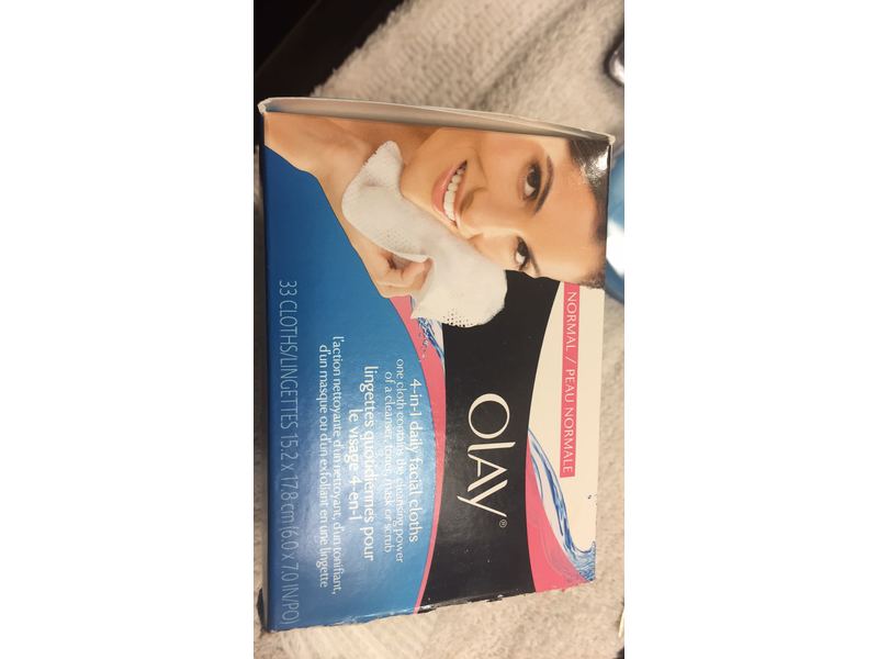 Olay 4-in-1 Daily Facial Cloths, 33 Count