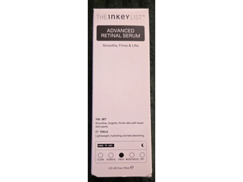 The Inkey List Advanced Retinal Serum, Treat, 0.5 fl oz/15 mL