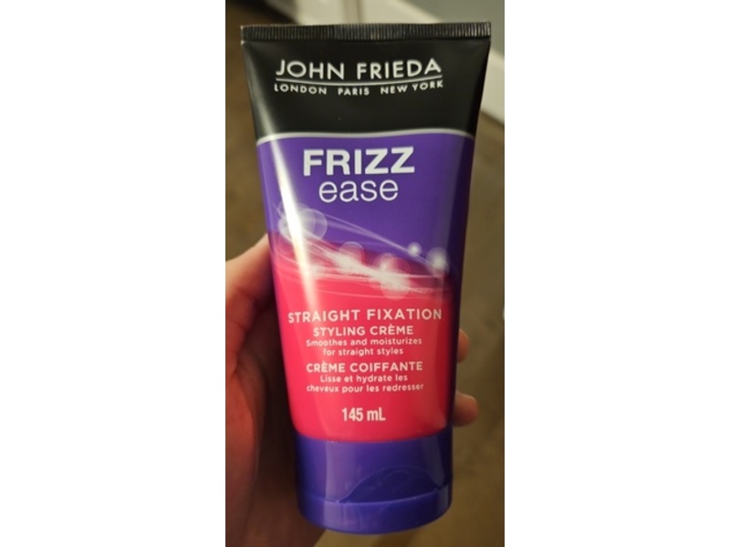 John Frieda Frizz Ease Straight Fixation Styling Creme, 145 mL
