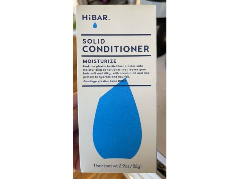 HiBAR Moisturize Solid Conditioner Bar, 2.9 oz|82 g