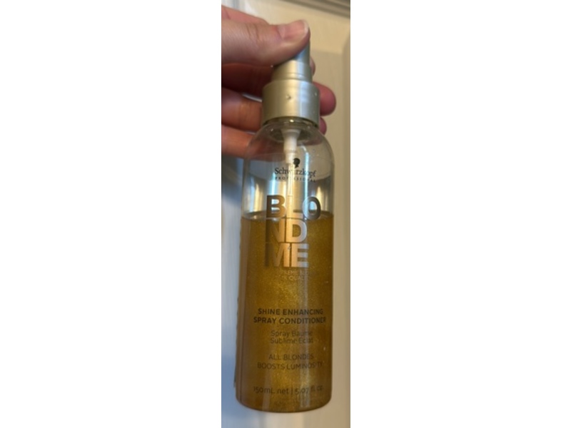 Schwarzkopf Professional Shine Enhancing Spray Conditioner, Blondme, 5.07 fl oz/150 mL