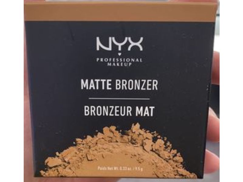 Nyx Professional Makeup Matte Bronzer, Deep Tan, 0.33 oz/9.5 g