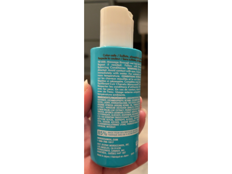 Moroccanoil Scalp Balancing Shampoo, 2.4 fl oz/70 mL