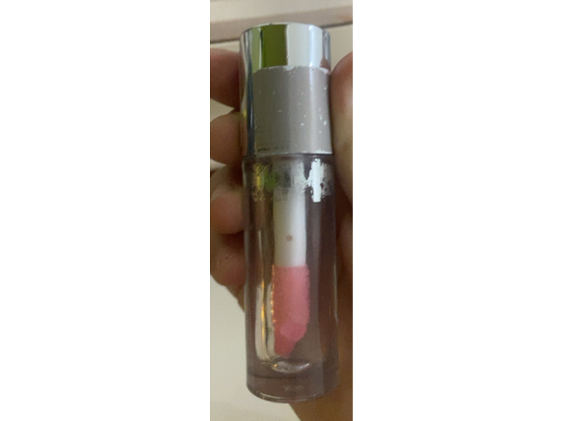 Essence Hydra Kiss Lip Oil, 01 Kiss From A Rose, 0.13 fl oz/4 mL