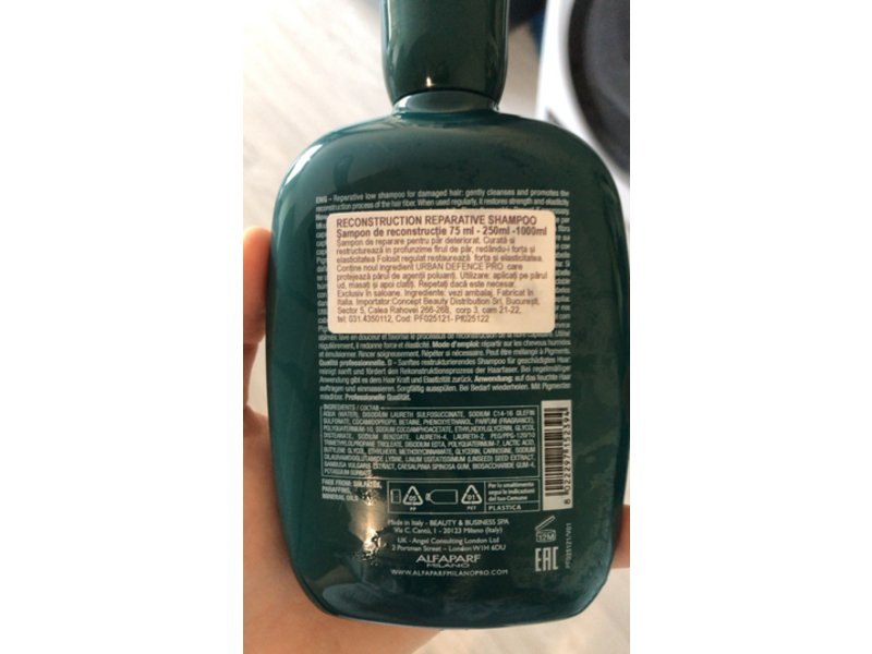 Alfaparf Milano Semi di Lino Reconstruction Reparative Low Shampoo, 8.45 fl oz/250 mL