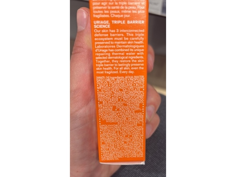 Uriage Eau Thermale Bariesun Ultra Matte Aqua Fluid, SPF 50+, 1.7 fl oz/50 mL