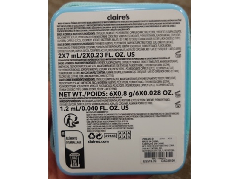 Claire's Makeup Set, Kitty Love