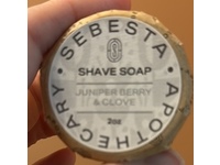 Sebesta Apothecary Shave Soap, Juniper Berry & Clove, 2 oz - thumbnail 2