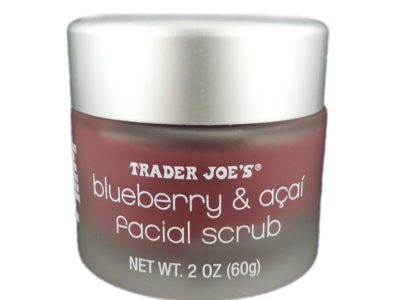Trader Joe's Facial Scrub, Blueberry And Acai, 2 oz/60 g