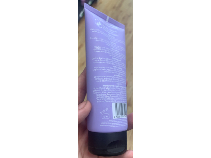 Plantheory Relaxing Face Wash, Lavender & Ceramides, 5 fl oz/142 mL