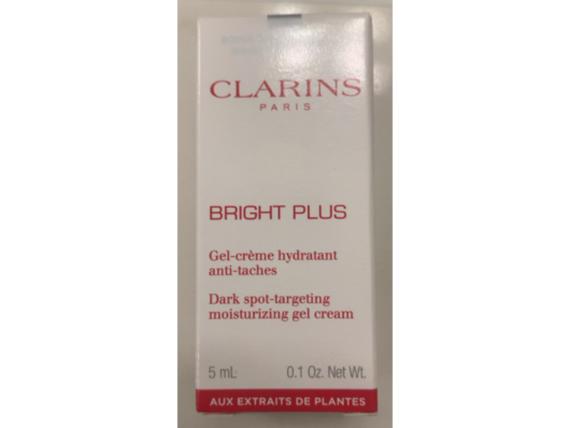 Clarins Paris Bright Plus Dark Spot-Targeting Moisturizing Gel Cream, 0.1 oz/5 mL