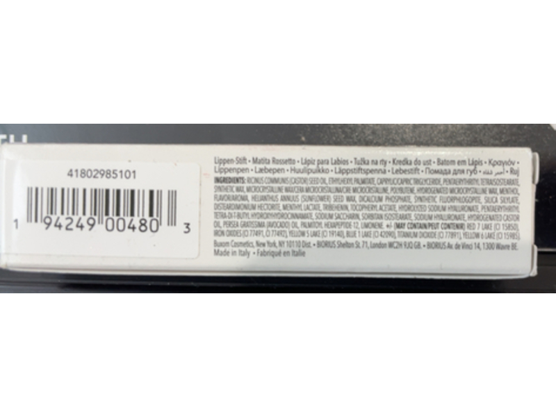 Buxom Full - On Plumping Satin Lipstick, Hush Hush, 0.09 oz/2.5 g