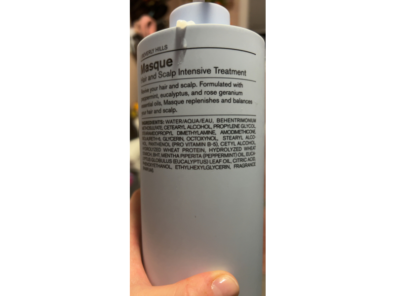 J Beverly Hills Hair & Scalp Masque Intensive Treatment, 12 fl oz/340 mL