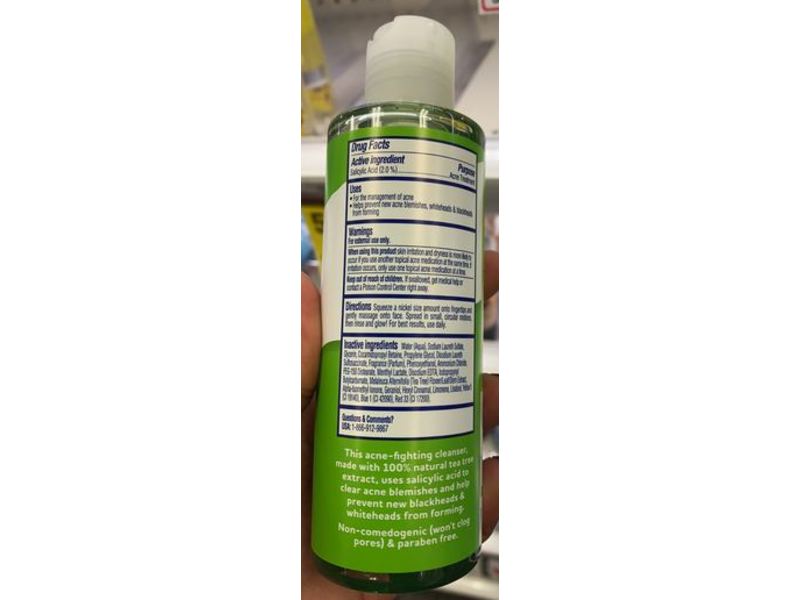 St. Ives Acne Control Daily Cleanser, Tea Tree, 6.4 fl oz