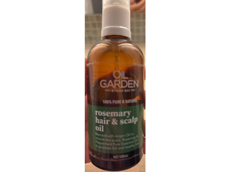 Oil Garden Hair & Scalp Oil, Rosemary, 100 mL