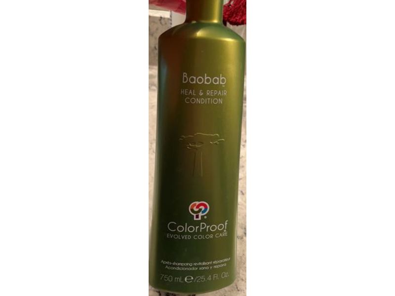 ColorProof Color Care Heal & Repair Condition, Baobab, 25.4 fl oz/750 mL