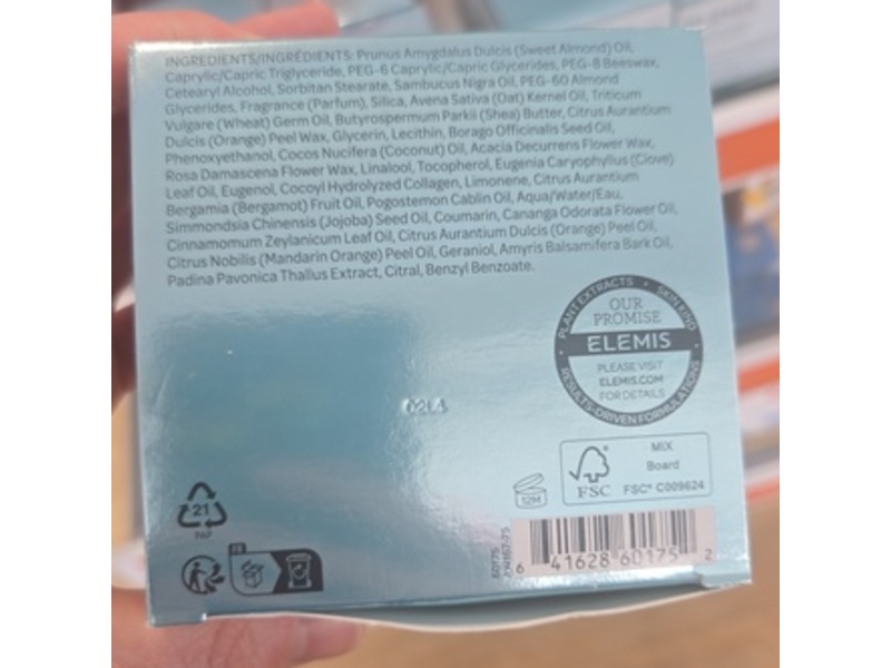 Elemis Pro-Collagen Cleansing Balm, Black Cherry, 3.5 oz/100 g