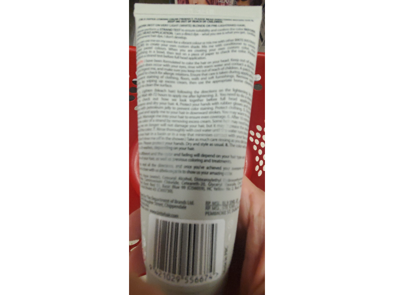 Brite Instant Color Moisturizing Semi Permanent, Silver, 3.38 fl oz/100 mL