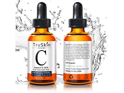 serum truskin naturals aging topical hyaluronic vitamin acid facial organic anti face oz fl