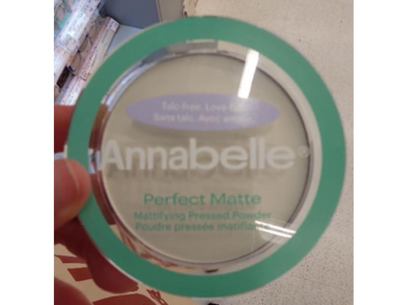 Annabelle Perfect Matte Mattifying Pressed Powder, Translucent, 0.26 oz/7.5 g