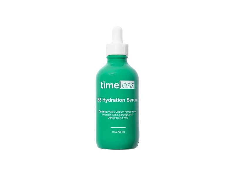 Timeless Skin Care Vitamin B5 Serum, Hyaluronic Acid, 4 fl oz/120 mL