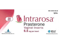Intrarosa Prasterone Vaginal Inserts 6.5 mg, 28 Count, Millicent (Rx) - thumbnail 1