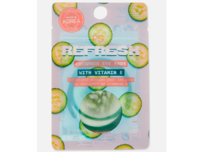 PS... Refresh Cucumber Eye Pads, Vitamin E, 10 Pairs