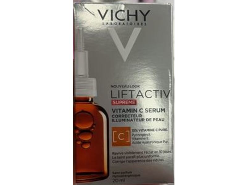 Vichy LiftActiv Vitamin C Serum, 0.67 fl oz/20 mL
