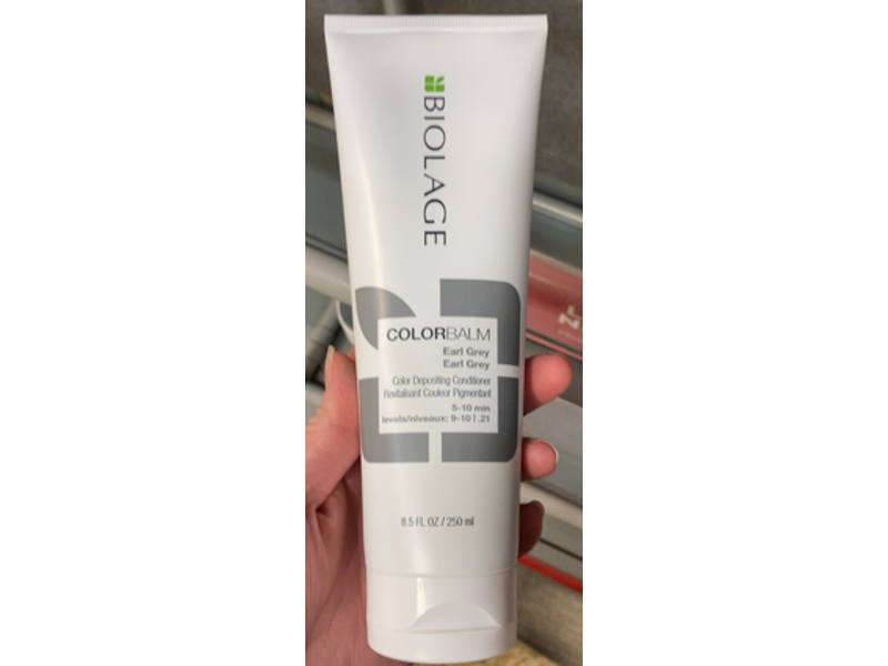 Biolage Color Balm Semi-Permanent Color Depositing Conditioner, Earl Grey,8.5 fl oz/250 mL