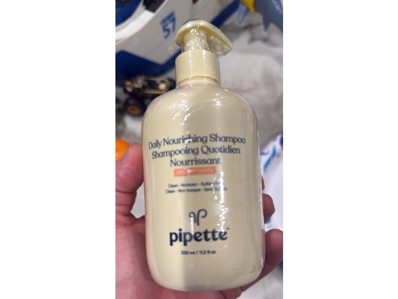 Pipette Daily Nourishing Shampoo, Orange +Vanilla, 11.2 fl oz/330 mL
