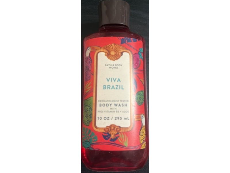 Bath & Body Works Body Wash, Viva Brazil, 10 oz/295 mL