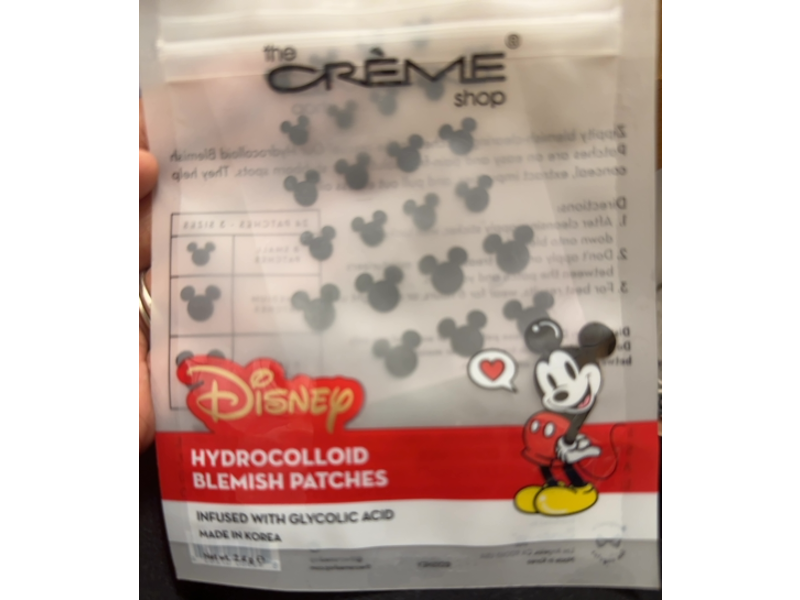 The Creme Shop Hydrocolloid Blemish Patche, Glycolic Acid, 2.4 g, 24 Counts