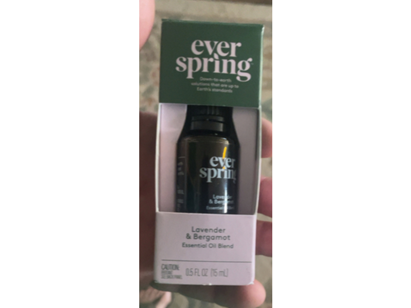 Ever Spring Essential Oil Blend, Lavender & Bergamot, 0.5 fl oz/75 mL