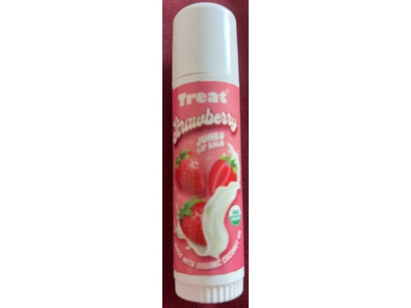 Treat Jumbo Lip Balm, Strawberry, 0.5 oz