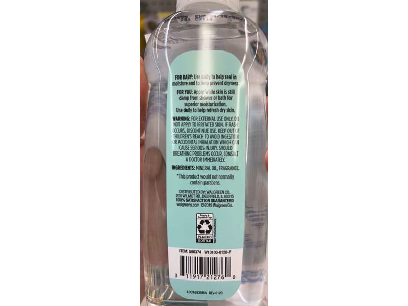 Well Beginnings Body Oil, Hypoallergenic, 14 fl oz/414 mL