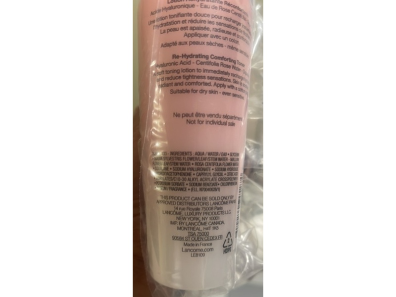 Lancome Tonique Confort Hyaluronic Acid Toner, 4.2 fl oz/125 mL