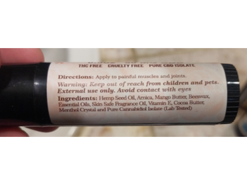 Healthy CBD Muscle Rub, 0.5 oz/50 mg