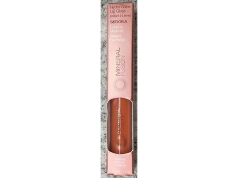 Mineral Fusion Hydro-Shine Lip Gloss, Sedona, 0.15 oz/4.5 mL