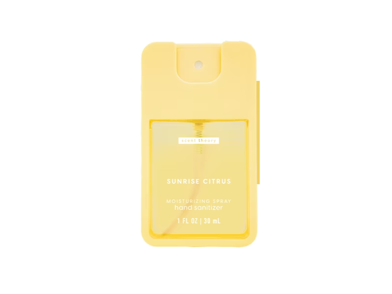 Scent Theory Moisturizing Spray Hand Sanitizer, Sunrise Citrus, 1 fl oz/30 ml