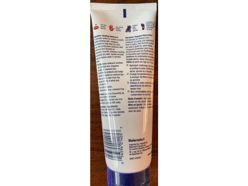 Eucerin Aquaphor Healing Ointment, Dry, Cracked Skin, 198 g