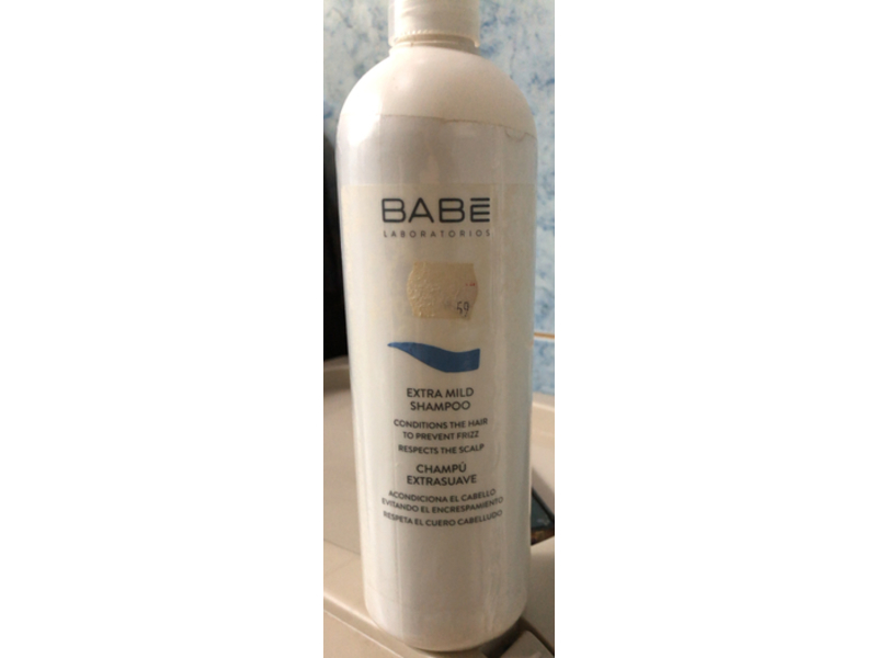 Babe Laboratorios Extra Mild Shampoo, 17 fl oz/500 mL