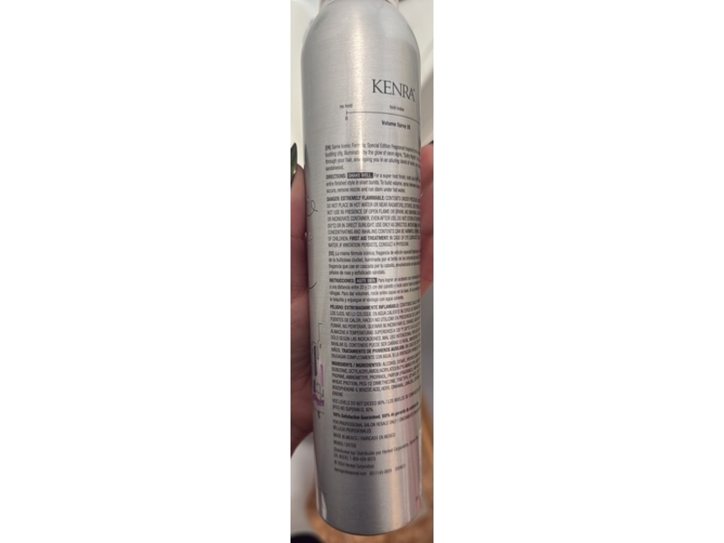 Kenra Sultry Nights 25 Volume Spray, Super Hold, 10 oz/283 g