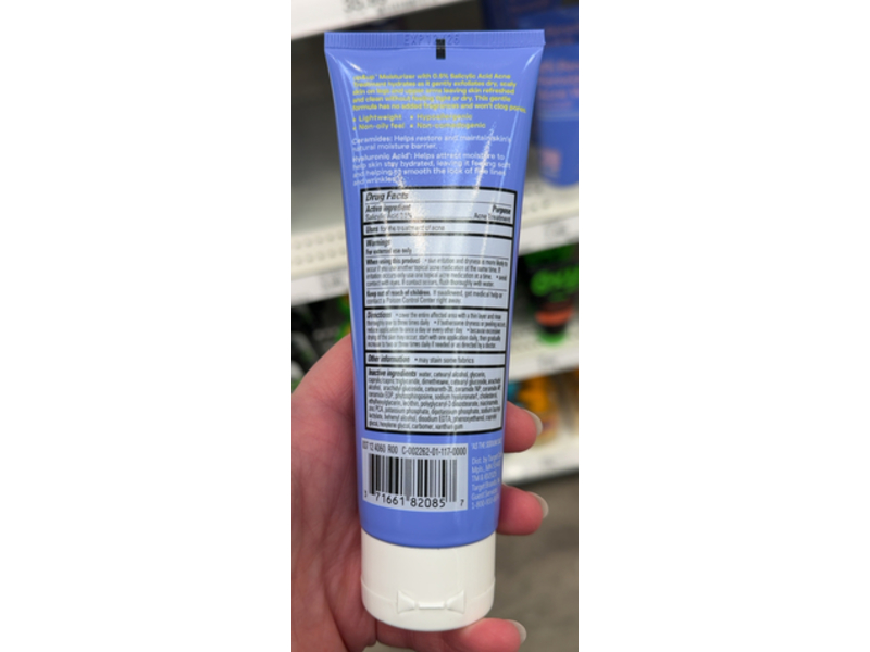 Up & Up Acne Treatment Moisturizer, 0.5% Salicylic Acid, 4 fl oz/118 mL