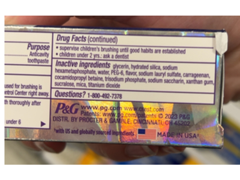 Crest 3D White Brilliance Whiter Teeth Toothpaste, Enamel Safe, 3.0 oz/85 g, Pack Of 3