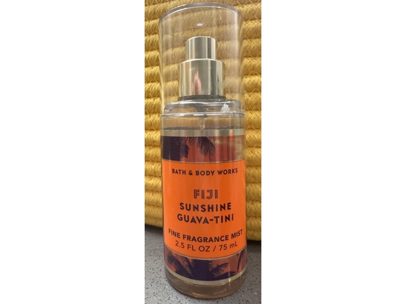 Bath & Body Works Fiji Sunshine Fine Fragrance Mist, Guava Tini, 2.5 fl oz/75 mL