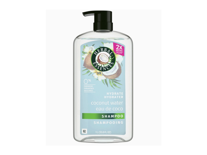 Herbal Essences Hydrate Shampoo, Coconut Water, 33.8 fl oz/1 L