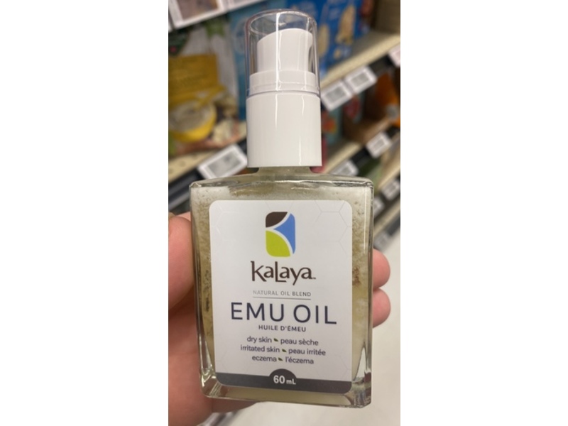 Kalaya Natural Emu Oil, 60 mL