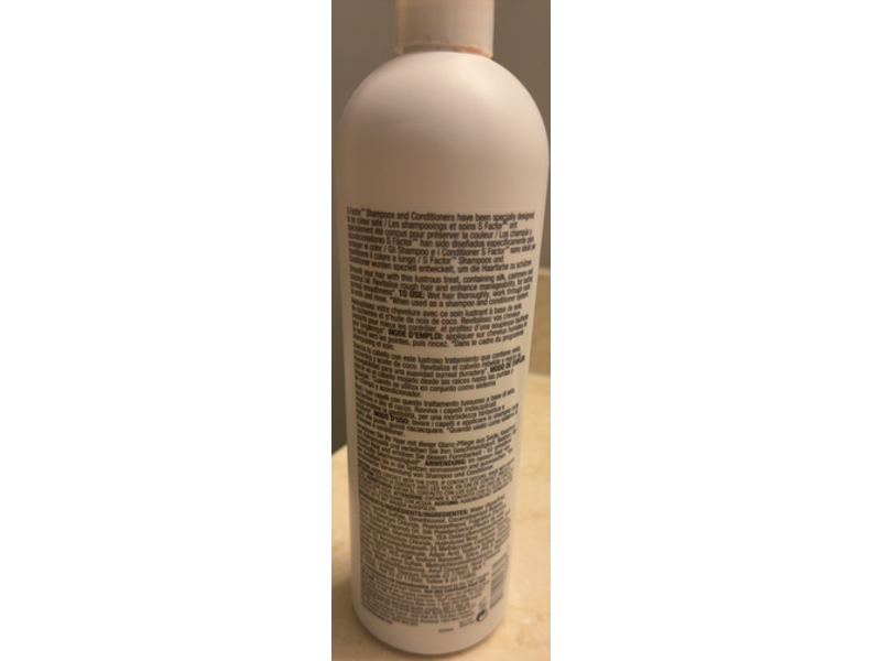 Tigi S - Factor Smoothing Lusterizer Shampoo, 25.36 fl oz/750 mL
